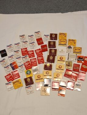 Lot Of 65 Matchbooks Unused, Mostly Reno Nevada Decoration Casino Harrahs